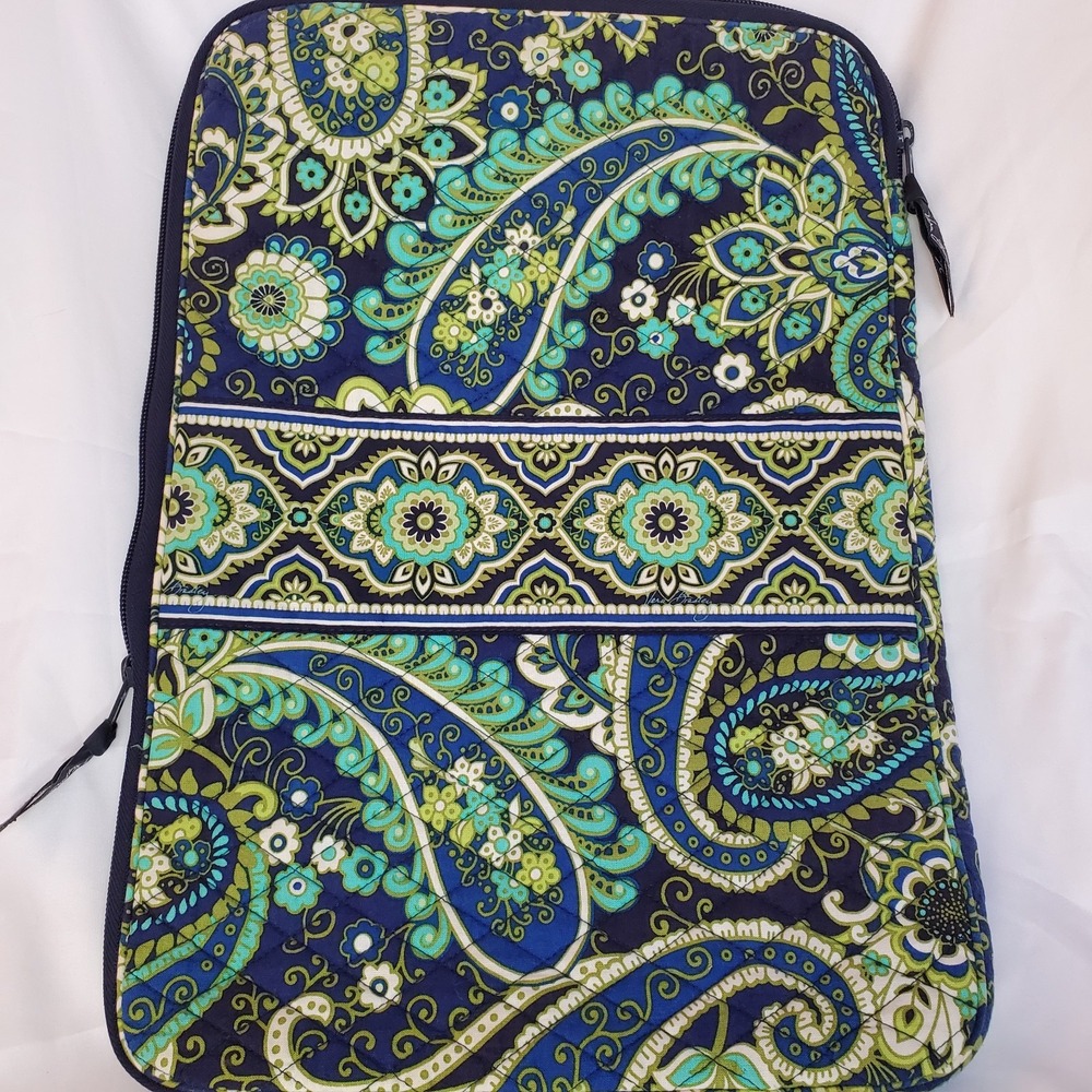 VERA BRADLEY Computer‎ Laptop Tablet Soft Cloth Case Rhythm And Blues Pattern